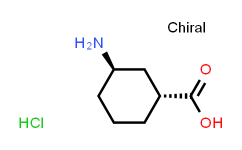 (1R,3R)-3-Aminocyclohexane-1-carboxylic acid hydrochloride