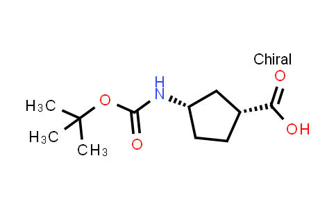 (1R,3S)-3-(tert-Butoxycarbonylamino)cyclopentanecarboxylic acid
