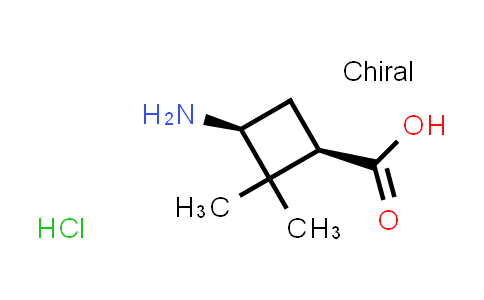 (1R,3S)-3-Amino-2,2-dimethyl-cyclobutanecarboxylic acid hydrochloride