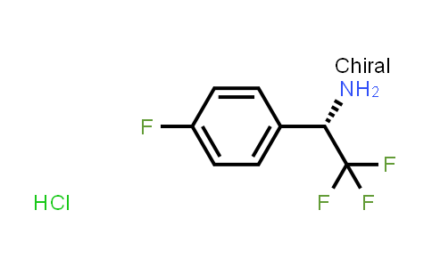 (1S)-2,2,2-Trifluoro-1-(4-fluorophenyl)ethanamine hydrochloride