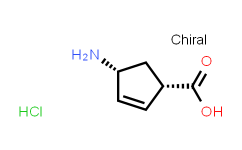 (1S,4R)-4-aminocyclopent-2-ene-1-carboxylic acid hydrochloride