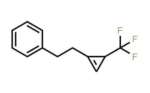 (2-(3-(trifluoromethyl)cycloprop-1-en-1-yl)ethyl)benzene