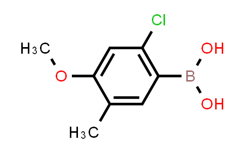 (2-Chloro-4-methoxy-5-methyl-phenyl)boronic acid