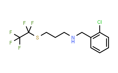 (2-Chloro-benzyl)-(3-pentafluoroethylsulfanyl-propyl)-amine