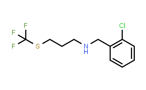 (2-Chloro-benzyl)-(3-trifluoromethylsulfanyl-propyl)-amine