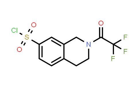 2-(2,2,2-Trifluoroacetyl)-3,4-dihydro-1H-isoquinoline-7-sulfonyl chloride