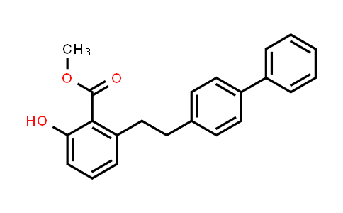 2-(2-Biphenyl-4-yl-ethyl)-6-hydroxy-benzoic acid methyl ester
