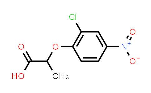 2-(2-Chloro-4-nitrophenoxy)propanoic acid