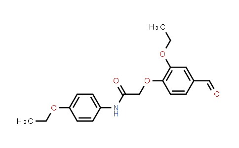 2-(2-ethoxy-4-formyl-phenoxy)-N-(4-ethoxyphenyl)acetamide