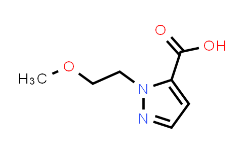 2-(2-Methoxyethyl)pyrazole-3-carboxylic acid