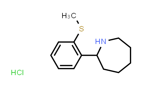 2-(2-Methylsulfanylphenyl)azepane hydrochloride