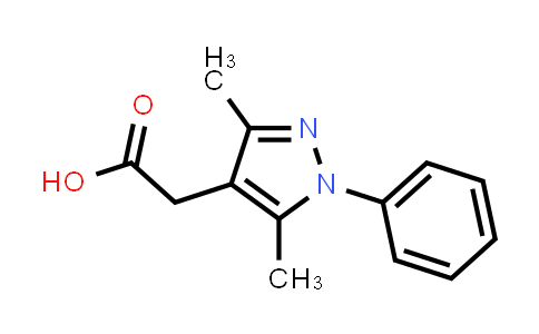 2-(3,5-dimethyl-1-phenyl-pyrazol-4-yl)acetic acid