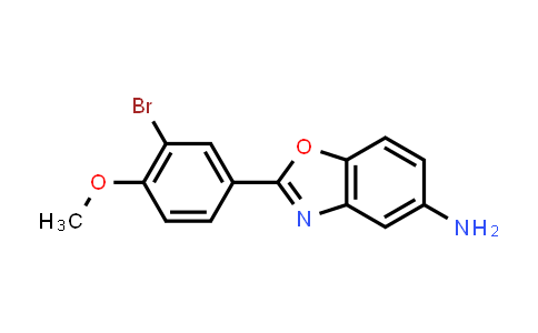 2-(3-Bromo-4-methoxy-phenyl)-1,3-benzoxazol-5-amine