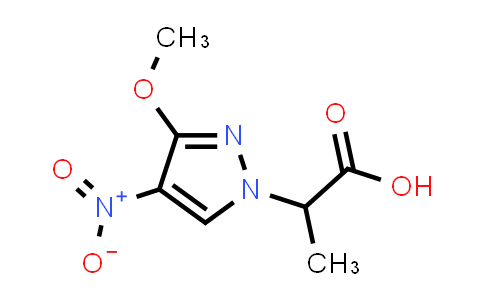 2-(3-Methoxy-4-nitro-1H-pyrazol-1-yl)propanoic acid
