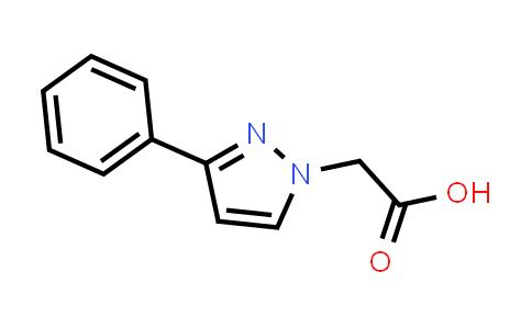 2-(3-Phenylpyrazol-1-yl)acetic acid