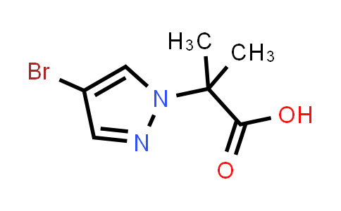 2-(4-Bromo-1H-pyrazol-1-yl)-2-methylpropanoic acid