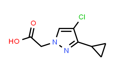 2-(4-Chloro-3-cyclopropyl-pyrazol-1-yl)acetic acid