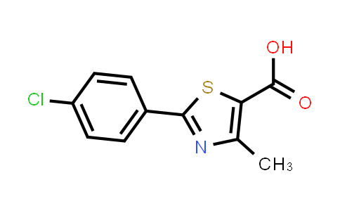 2-(4-chlorophenyl)-4-methyl-thiazole-5-carboxylic acid