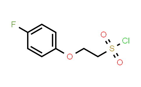 2-(4-fluorophenoxy)ethanesulfonyl chloride