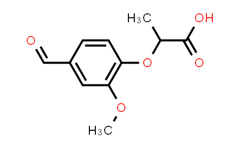 2-(4-Formyl-2-methoxy-phenoxy)propanoic acid