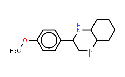 2-(4-Methoxyphenyl)-decahydroquinoxaline, mixture cis/trans isomers