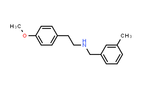 2-(4-Methoxyphenyl)-N-(m-tolylmethyl)ethanamine
