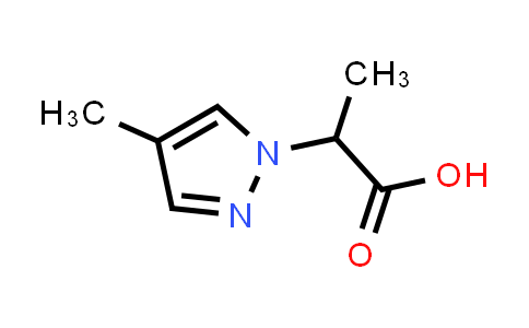 2-(4-Methylpyrazol-1-yl)propanoic acid