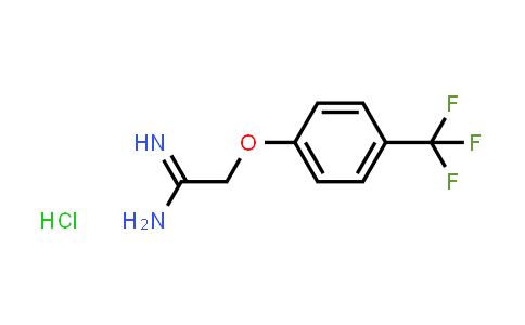 2-(4-Trifluoromethylphenoxy)acetamidine hydrochloride
