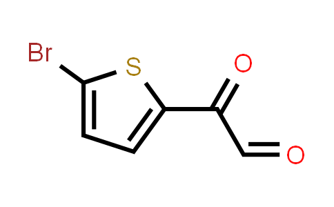 2-(5-Bromo-2-thienyl)-2-oxo-acetaldehyde