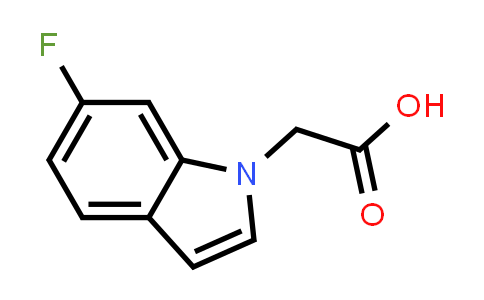 2-(6-fluoroindol-1-yl)acetic acid