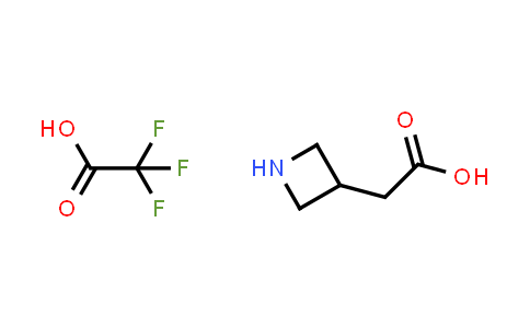 2-(Azetidin-3-yl)acetic acid; 2,2,2-trifluoroacetic acid