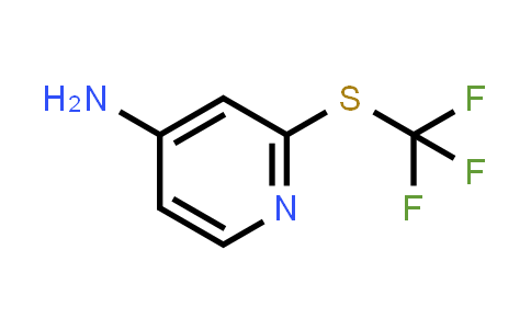 2-(Trifluoromethylthio)pyridin-4-amine