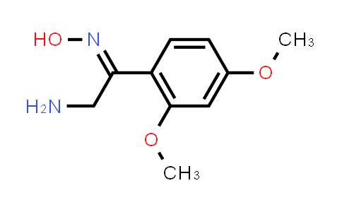 2-Amino-1-(2,4-dimethoxy-phenyl)-ethanone oxime