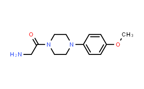 2-amino-1-[4-(4-methoxyphenyl)piperazin-1-yl]ethanone