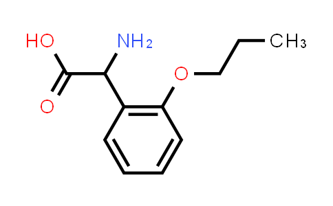 2-Amino-2-(2-propoxyphenyl)acetic acid