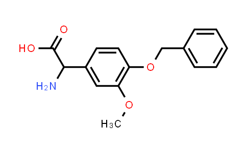 2-Amino-2-(4-benzyloxy-3-methoxy-phenyl)acetic acid
