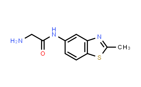 2-Amino-N-(2-methyl-1,3-benzothiazol-5-yl)acetamide