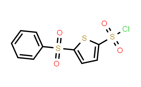 2-Benzenesulfonylthiophene-5-sulfonyl chloride