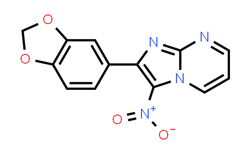 2-Benzo[1,3]dioxol-5-yl-3-nitro-imidazo[1,2-a]pyrimidine