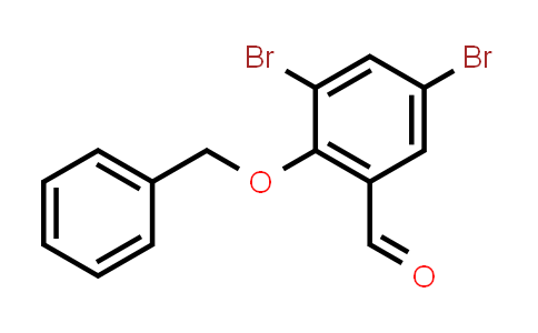2-Benzyloxy-3,5-dibromo-benzaldehyde