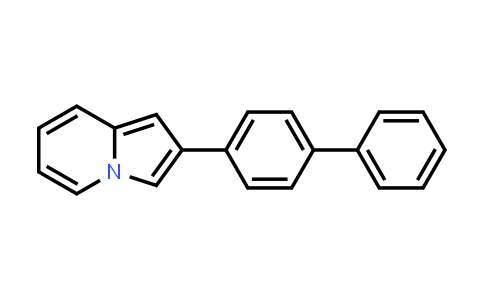 2-Biphenyl-4-yl-indolizine