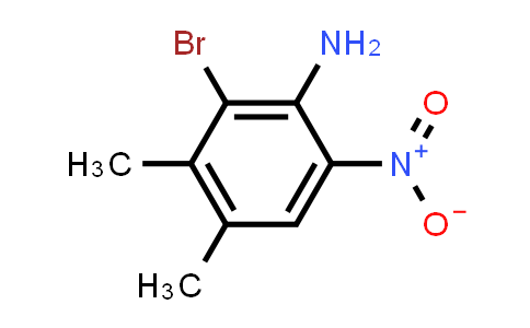2-bromo-3,4-dimethyl-6-nitro-aniline