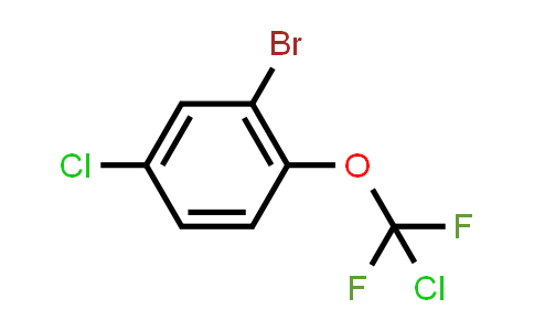 2-Bromo-4-chloro-1-[chloro(difluoro)methoxy]benzene