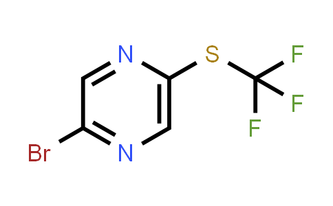 2-Bromo-5-trifluoromethylsulfanyl-pyrazine