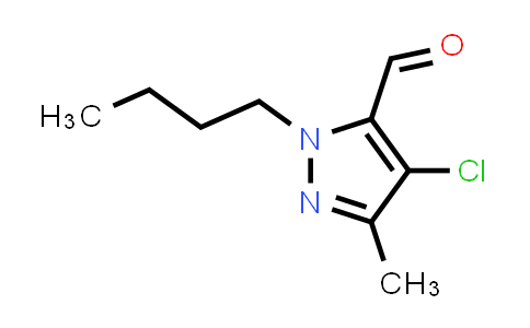 2-butyl-4-chloro-5-methyl-pyrazole-3-carbaldehyde
