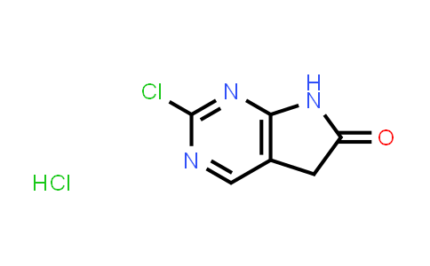 2-Chloro-5,7-dihydropyrrolo[2,3-d]pyrimidin-6-one hydrochloride