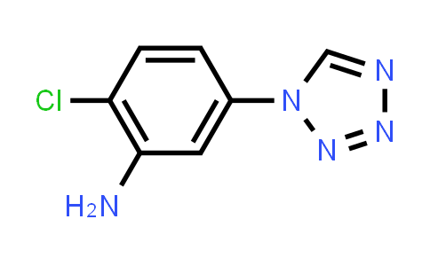 2-chloro-5-(tetrazol-1-yl)aniline