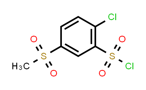 2-Chloro-5-methylsulfonyl-benzenesulfonyl chloride