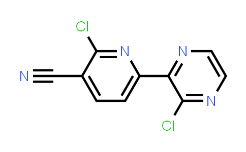 2-Chloro-6-(3-chloropyrazin-2-yl)pyridine-3-carbonitrile