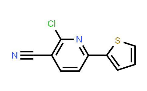 2-Chloro-6-thiophen-2-yl-nicotinonitrile